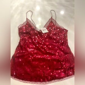 Woman holiday top New with tags